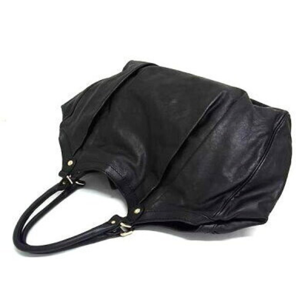 Gucci Leather Bag Sukey Black Tote